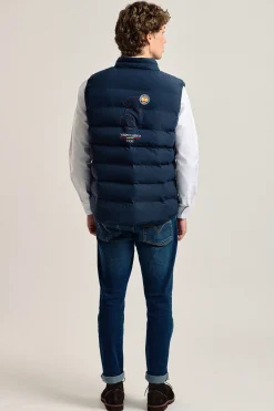 Valecuatro Chaleco acolchado modelo Escudo España Azul marino Hot