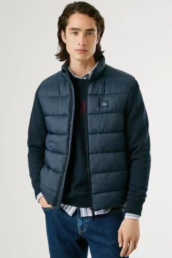 Pepe Jeans Chaleco Acolchado Cierre Cremallera azul Hot
