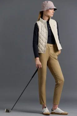 Pedro del Hierro Chaleco acolchado golf Crudo Clearance