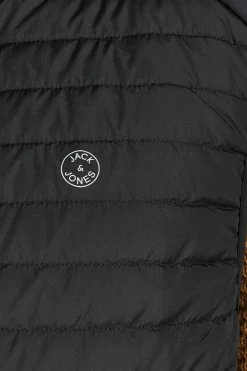 Jack & Jones PLUS Chaleco acolchado ligero PLUS negro Clearance