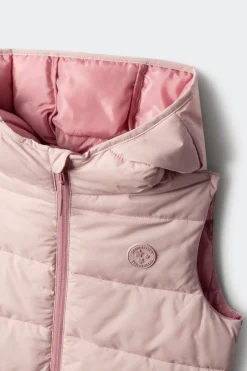 Springfield Kids Chaleco acolchado niña rosa Hot