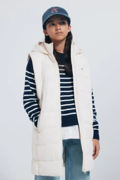 Springfield Kids Chaleco acolchado niña marr&oacute;n Sale