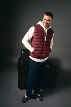 OOTO Chaleco acolchado ultralight Granate