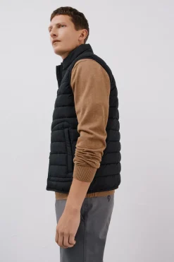 Cortefiel Chaleco acolchado ultralight Negro New