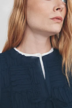 Pedro del Hierro Chaleco corto Azul Outlet