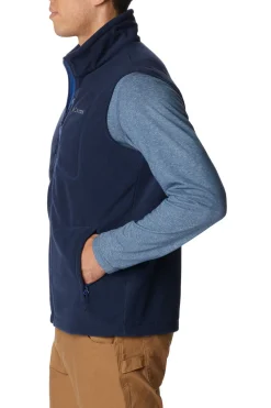 Columbia Chaleco de forro polar Fast Trek™ para hombre Azul marino Clearance