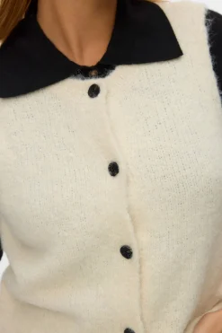 Vero Moda Chaleco de punto Beige Best