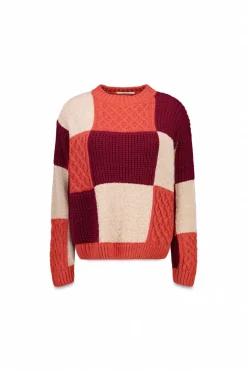 Slowlove Chaleco patchwork multicolor Coral Discount