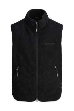 Jack & Jones Chaleco polar negro Best