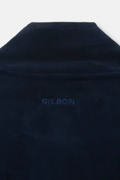 Silbon Chaleco polar clásico Azul marino Discount