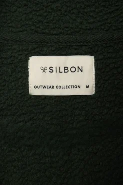 Silbon Chaleco polar clásico Verde Hot