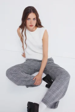 Springfield Chaleco punto trenzas marfil Outlet