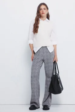 Springfield Chaleco punto trenzas marfil Outlet