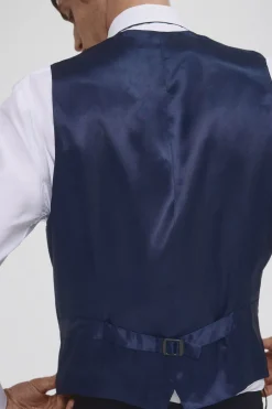 Pedro del Hierro Chaleco tailored Azul Online