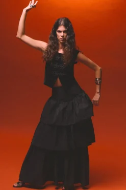 Pedro del Hierro Chaleco terciopelo Negro