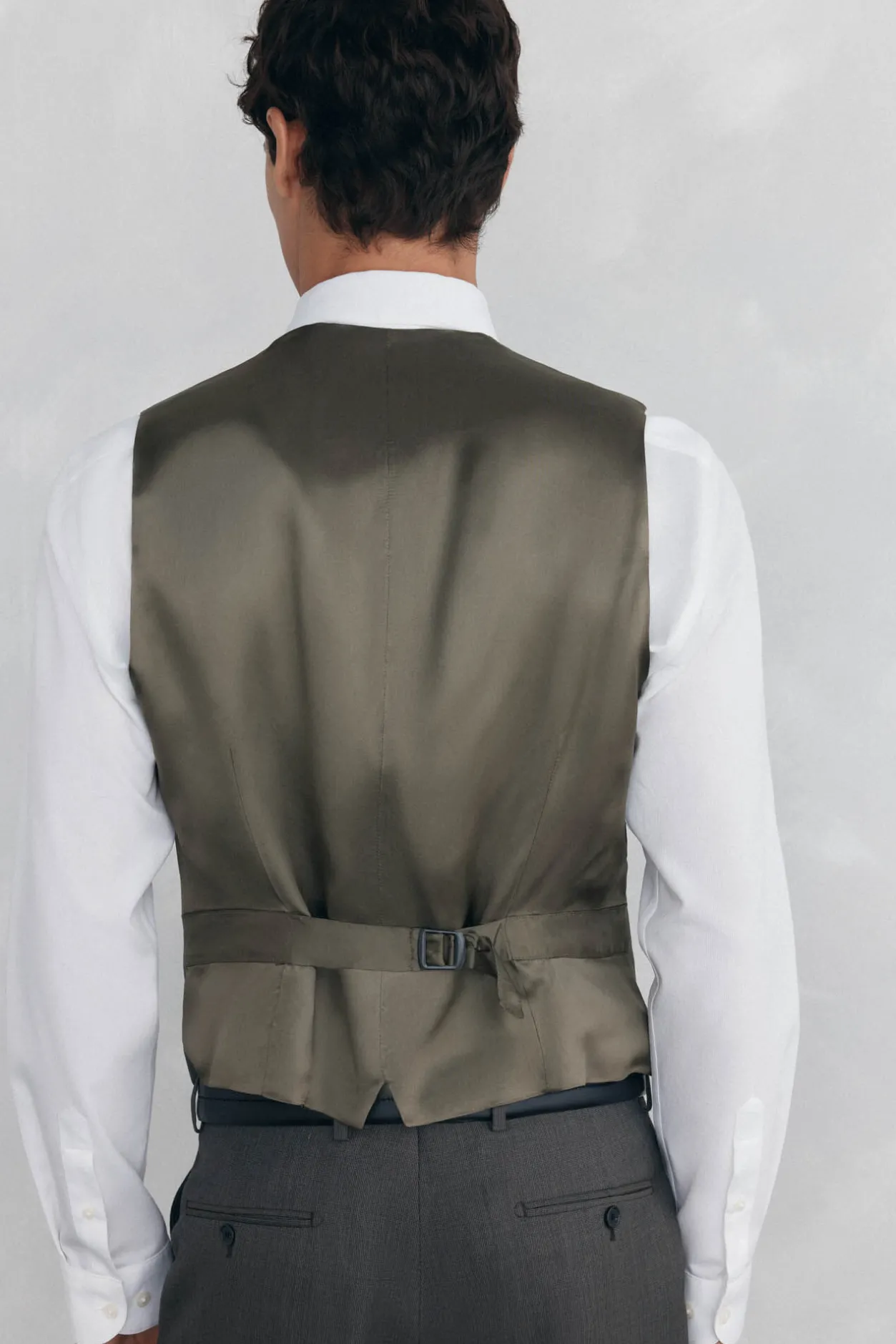 Pedro del Hierro Chaleco tostado slim fit Gris Hot