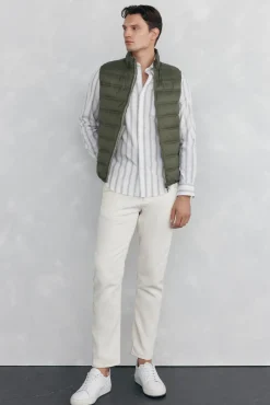 Pedro del Hierro Chaleco ultraligero Verde Hot