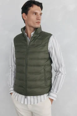 Pedro del Hierro Chaleco ultraligero Verde Hot