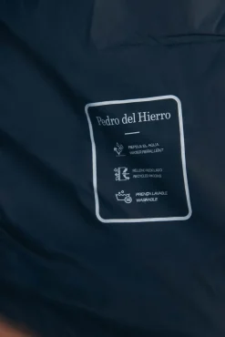 Pedro del Hierro Chaleco ultraligero Azul Outlet