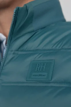 Pedro del Hierro Chaleco ultraligero Turquesa Outlet