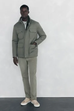 Pedro del Hierro Chaqueta 4 bolsillos Verde Online