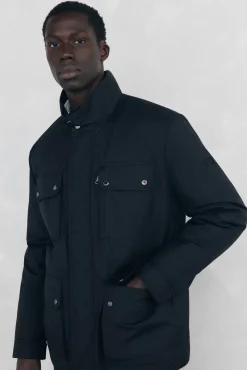 Pedro del Hierro Chaqueta 4 bolsillos Negro New