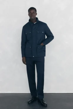 Pedro del Hierro Chaqueta 4 bolsillos Azul Sale