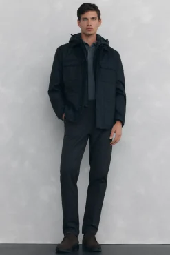 Pedro del Hierro Chaqueta 4 bolsillos con vistas Gris Sale