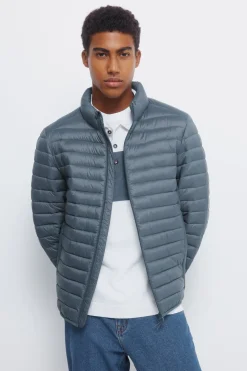 Springfield Chaqueta acolchada verde Clearance