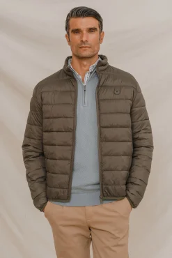 Celopman Chaqueta Acolchada verde Hot