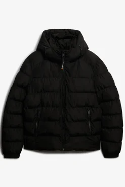 Superdry Chaqueta acolchada negro
