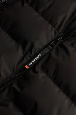 Superdry Chaqueta acolchada negro