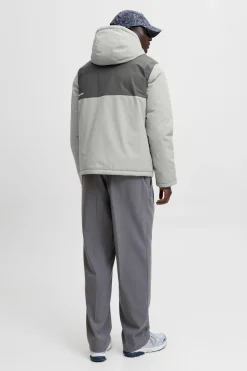 Jack & Jones Chaqueta acolchada bicolor gris New