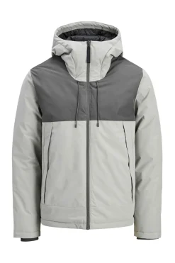 Jack & Jones Chaqueta acolchada bicolor gris New