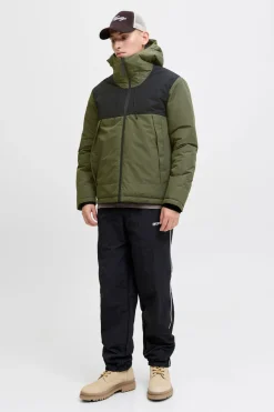 Jack & Jones Chaqueta acolchada bicolor verde Best