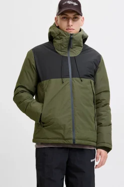 Jack & Jones Chaqueta acolchada bicolor verde Best
