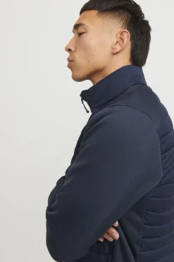 Jack & Jones Chaqueta acolchada cuello alto azul Best