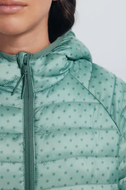 Springfield Kids Chaqueta acolchada estrellas niña verde Sale