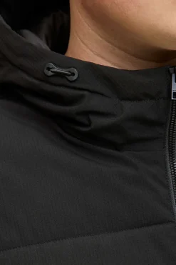 Jack & Jones PLUS Chaqueta acolchada hombre negro