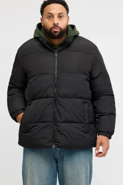 Jack & Jones PLUS Chaqueta acolchada hombre negro Online