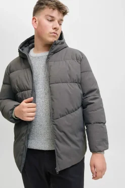 Jack & Jones PLUS Chaqueta acolchada hombre gris Outlet