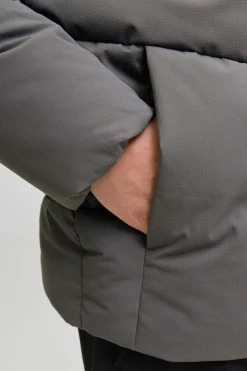 Jack & Jones PLUS Chaqueta acolchada hombre gris Outlet