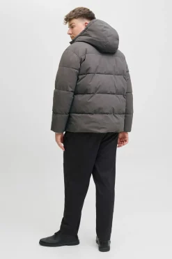 Jack & Jones PLUS Chaqueta acolchada hombre gris Outlet