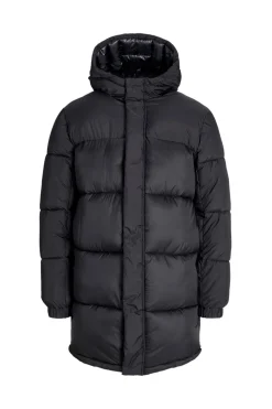 Jack & Jones Chaqueta acolchada larga negro Sale