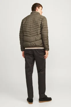 Jack & Jones Chaqueta acolchada puffer marr&oacute;n Sale