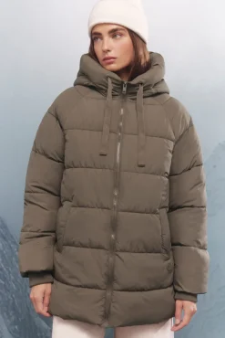 Springfield Chaqueta acolchada repelente al agua Sorona Aura kaki Clearance