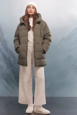 Springfield Chaqueta acolchada repelente al agua Sorona Aura kaki Clearance