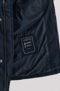 Cortefiel Chaqueta acolchada rombo Azul marino Clearance