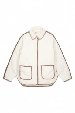 Dash and Stars Chaqueta acolchada rombos beige Best