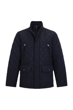 Pedro del Hierro Chaqueta acolchada rombos Azul Best